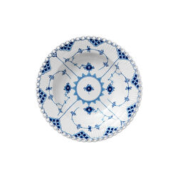 Blue Fluted Full Lace djup tallrik &Oslash; 23 cm, Royal Copenhagen