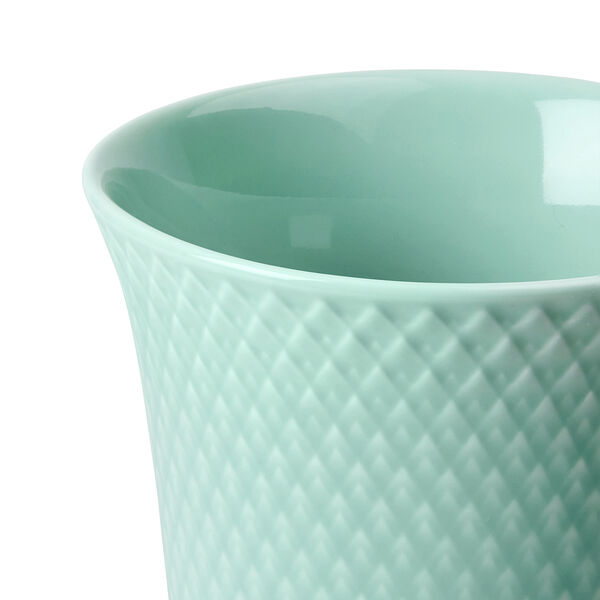 Rhombe Color vas, aqua, Lyngby Porcelæn