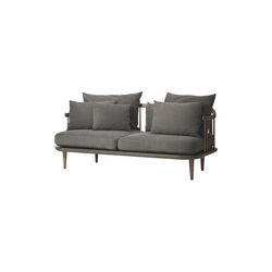 Fly SC2 2-seater Sofa, Hot Madison 093/smoked oiled oak, &Tradition