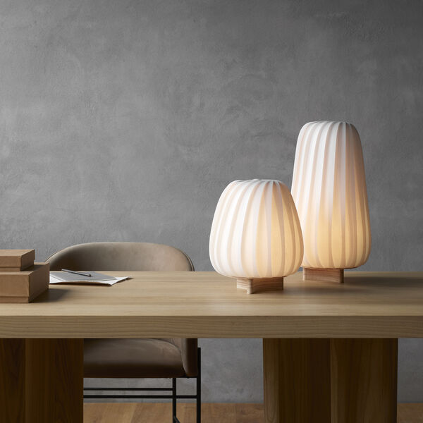 ST906 Table Lamp, birch, Tom Rossau