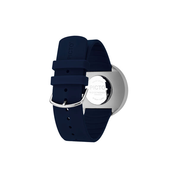 Picto armbandsur 40 mm, navy bl&aring;/st&aring;l, Picto