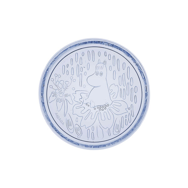 Mumin Tallrik &Oslash; 15,5 cm, aqua, Moomin Arabia
