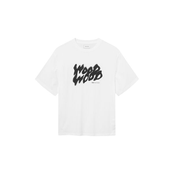 WWBobby cloud tee, bright white, Wood Wood