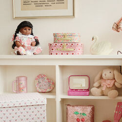 2-pack Suitcase, pink, Konges Sløjd