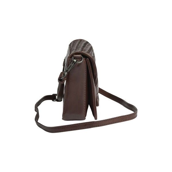 VanyaMBG Crossbody Bag Weave, dark brown, Markberg