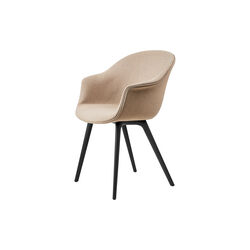 Bat Dining Chair Fully Upholstered, Remix 3 233/black, GUBI