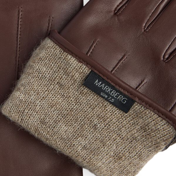 CariannaMBG Glove, chocolate brown, Markberg