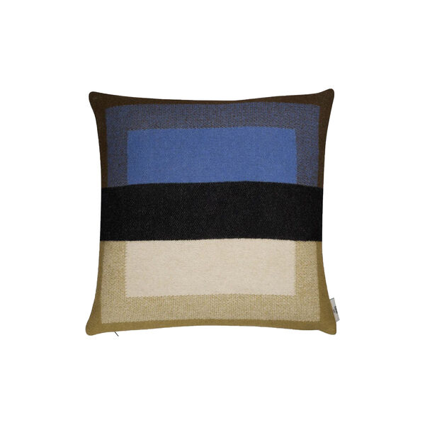 BENTO Kudde, olive, R&oslash;ros Tweed