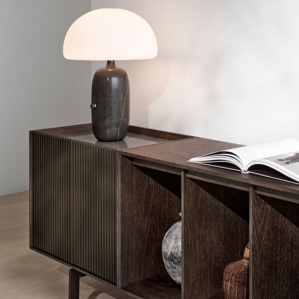 Vipp675 Chimney kabinett, mörk ek, Vipp