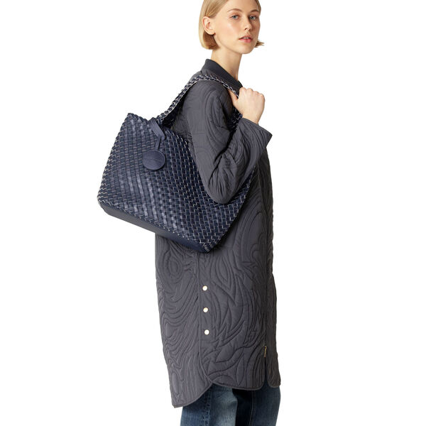 Braided, ombre blue metallic ombre blue, Ilse Jacobsen Hornbæk