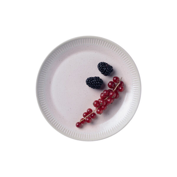 Colorit tallrik Ø 19 cm, rose, Knabstrup Keramik