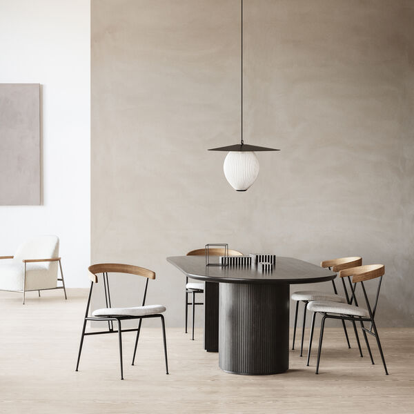 Satellite pendel L, white cloud, GUBI