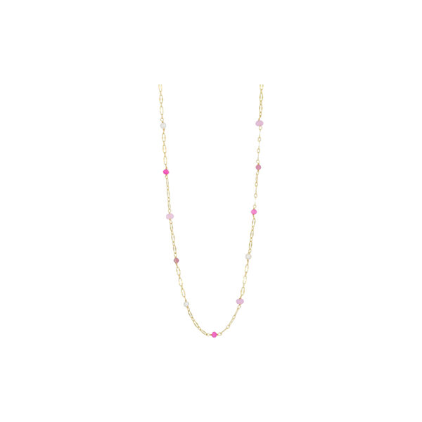 Lina halsband, pink purple, Pure by Nat