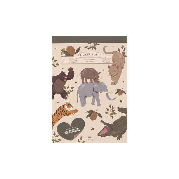 A Sticker A Day, tiger, Konges Sl&oslash;jd