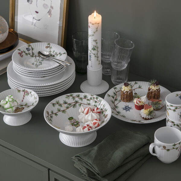 Hammershøi Christmas skål på fot, Kähler