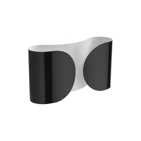 Foglio vägglampa, black, Flos