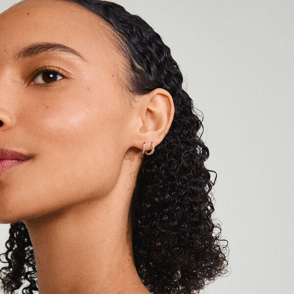 KLEOPRATRA Hoops, guldpl&auml;terat, Pilgrim