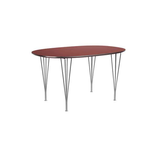 Superellipse&trade; | B611 | Dining Table | Rusty Red, Fritz Hansen