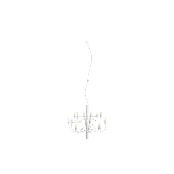 2097/18 LED Suspension Lamp, matt white, Flos