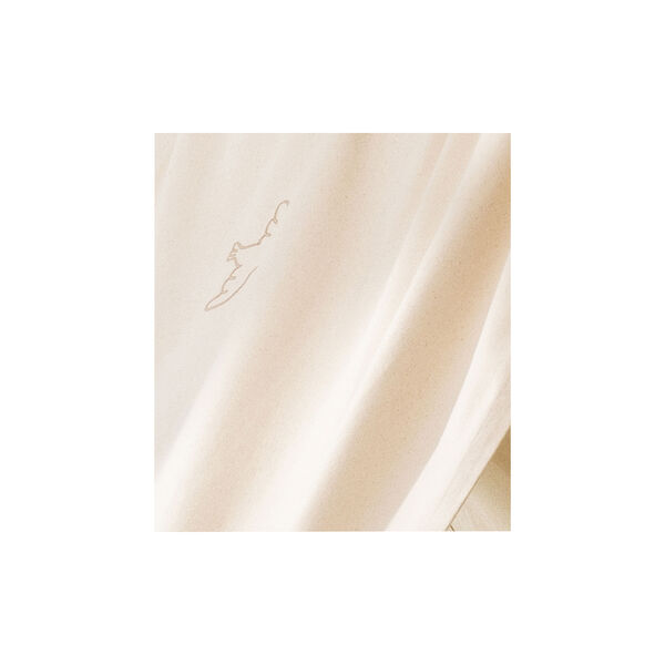 Camp Novel | Undyed | Bed Canopy With Embroidery For Crib, Oliver Furniture