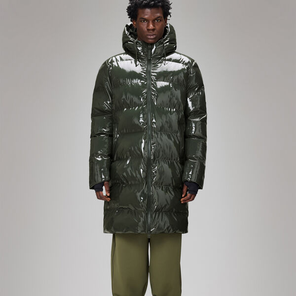 Alta Longer Puffer Jacket, swamp, Rains
