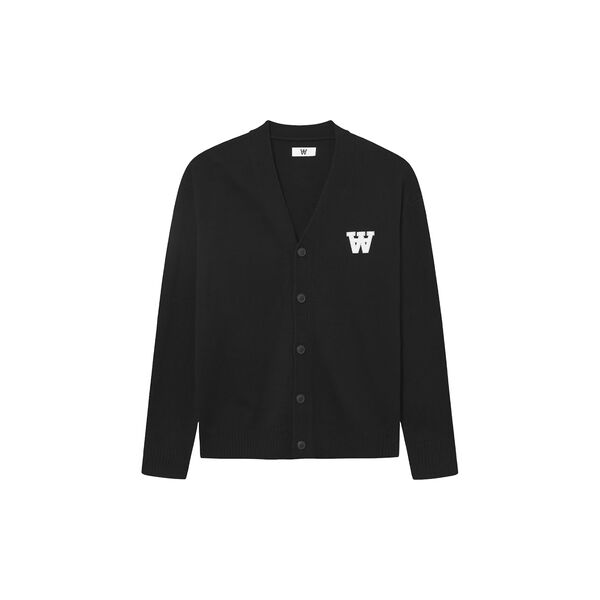 WWTay Cardigan, black WWTay Cardigan, black, Wood Wood