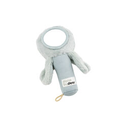 Jelly skallra med spegel, blue, Done by Deer