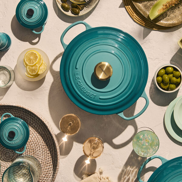 Minigryta, bleu riviera, Le Creuset