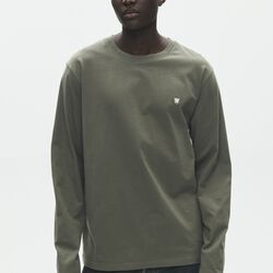 WWAce LS Tee, grape leaf, Wood Wood