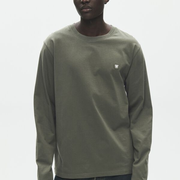 WWAce LS Tee, grape leaf, Wood Wood