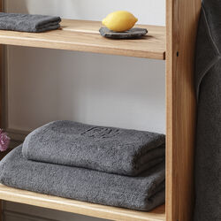 DAMASK TERRY handduk, slate, Georg Jensen Damask