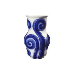 Tulle vas, bl&aring;, K&auml;hler