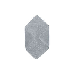 Baby Towel with Hood, jasmin blue, Müsli by Green Cotton