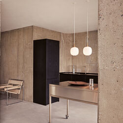 VL45 Radiohuspendel, opal white, Louis Poulsen