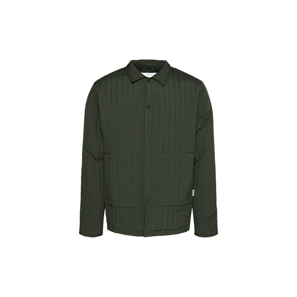 Liner Shirt Jacket, green, Rains