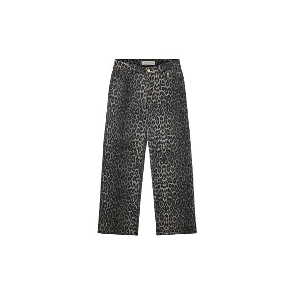 SiennaSW Leopard Trousers, grey leopard SiennaSW Leopard Trousers, grey leopard, Sofie Schnoor