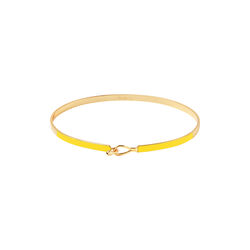 LILY Bracelet, sunny yellow, bangle up