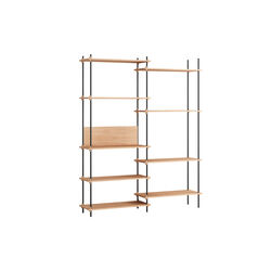 Shelving System 2002A, oak, MOEBE