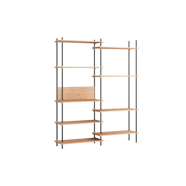 Shelving System 2002A, oak Shelving System 2002A, oak, MOEBE