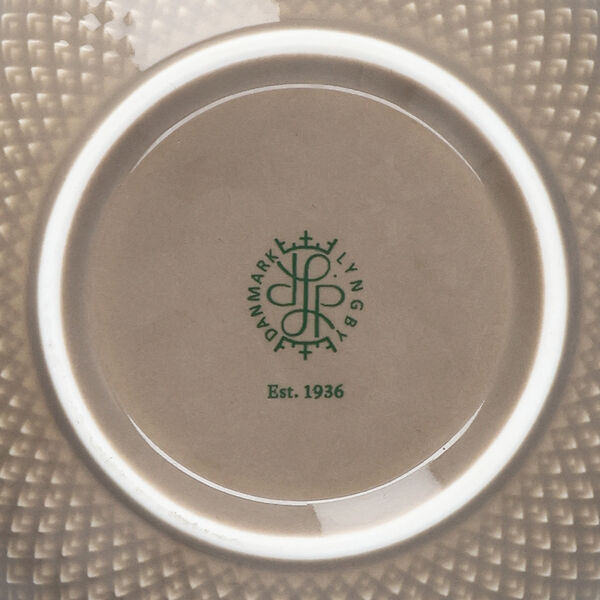 Rhombe Earth Sk&aring;l, clay, Lyngby Porcel&aelig;n