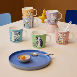 Mumin mugg 40 cl Alfabet Y, Moomin Arabia
