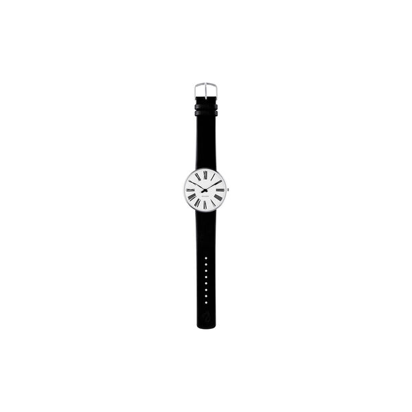 Roman armbandsur, white/steel/black, Arne Jacobsen Watches