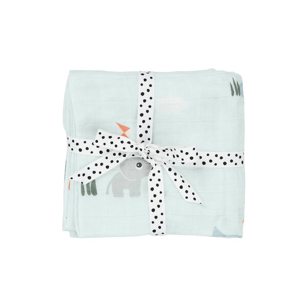 Playground Tvättlapp 2st, blue, Done by Deer