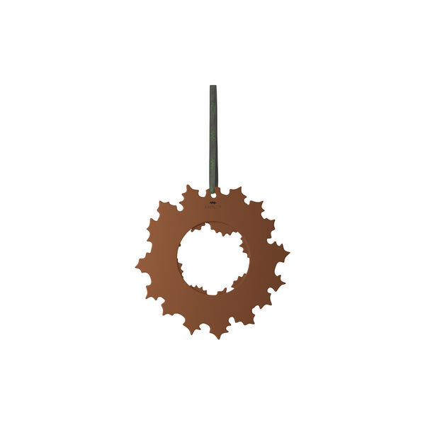 Gingerbread julkrans, brown, Kähler