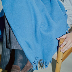 Season Throw, 10271 cobalt, Silkeborg Uldspinderi
