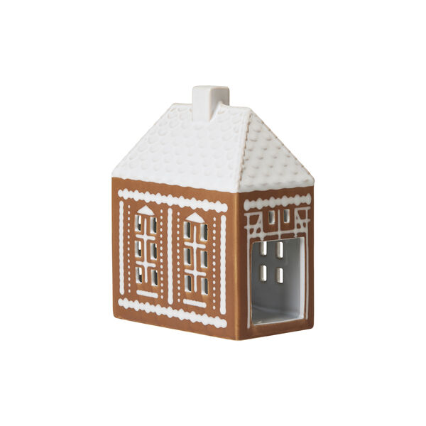 Gingerbread ljuslykta, brun Gingerbread ljuslykta, brun, Kähler