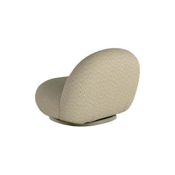 Pacha Outdoor Lounge Chair, Chevron 035, GUBI