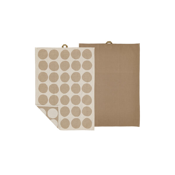 Bubbles kökshandduk, warm taupe Bubbles kökshandduk, warm taupe, Södahl