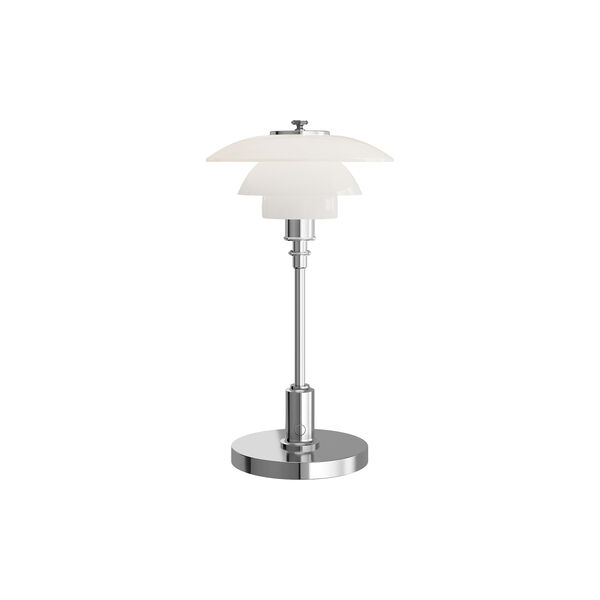 PH 1/1 Portable Lamp, high lustre chrome plated, Louis Poulsen