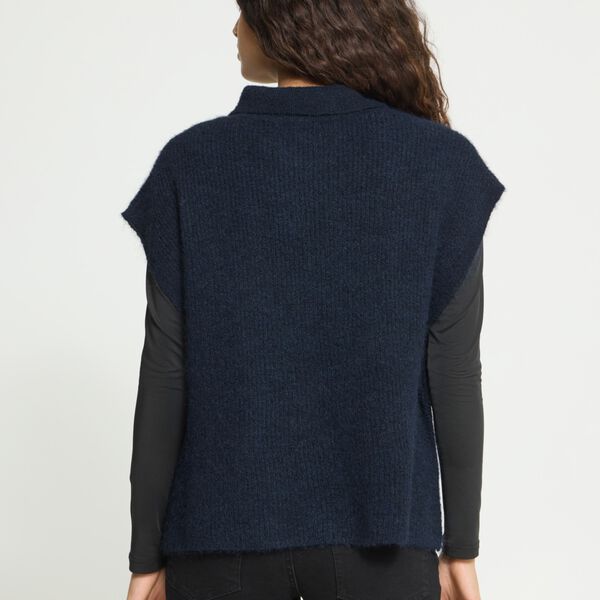 IAYLVA Poncho, maritime blue, ICHI